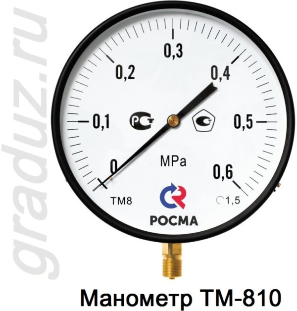 Манометр ТМ-810